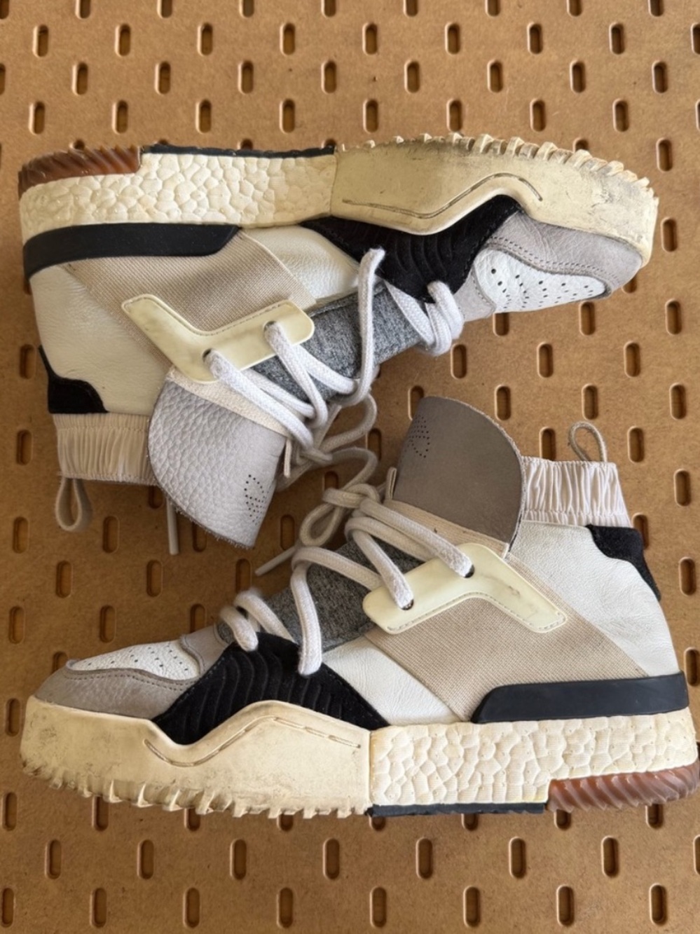 Alexander Wang x Adidas AW BBall 'Cream' Sneakers [6.5] Size 5 in men’s